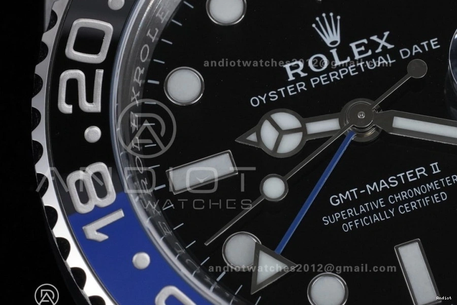 Edition II BLNR SH3285 SS Batgirl 904L Best GMT Jubilee Master On ARF Bracelet 126710 V2 1:1 New 0213